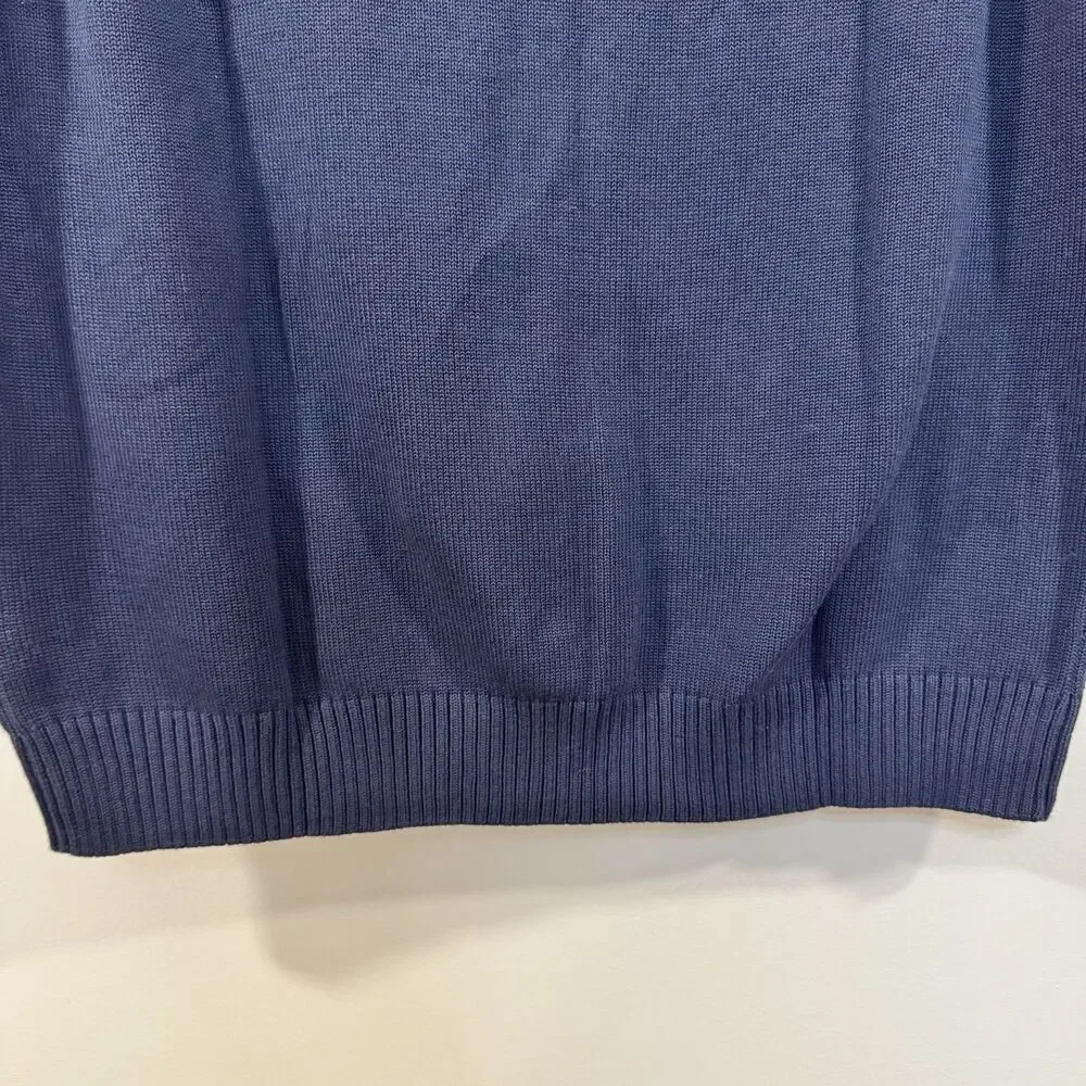 Adidas Golf Vest Men's XL Navy Blue Performance Climalite Stretch Knit New Tags